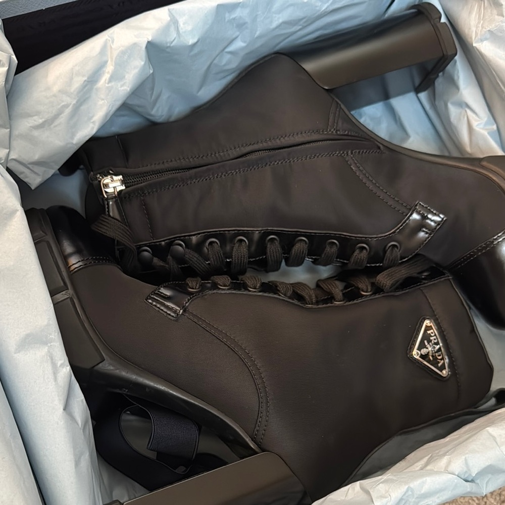Prada Nylon Boots